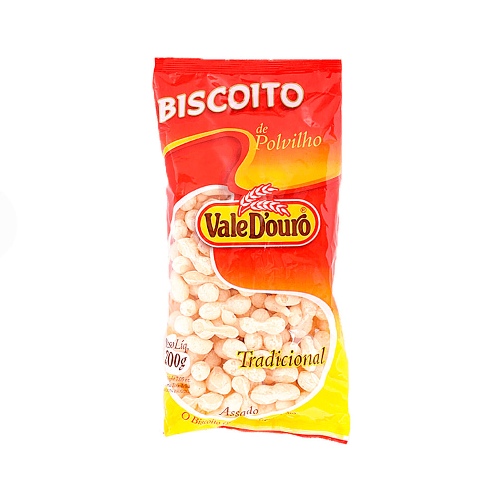 Biscoito Polvilho Tradicional 200g 7002 - Vale D'Ouro