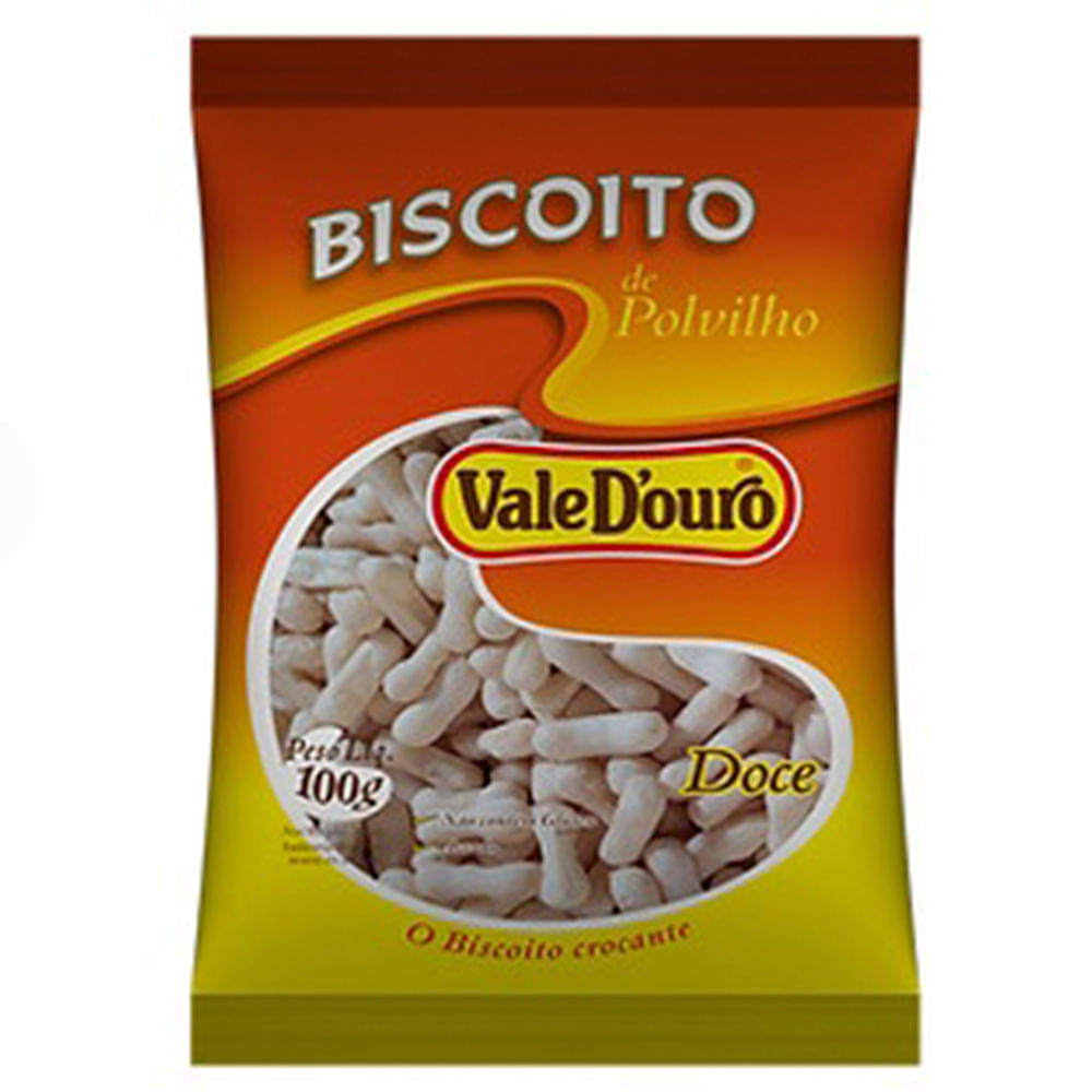 Biscoito Polvilho Doce 100g 7087 - Vale D'Ouro