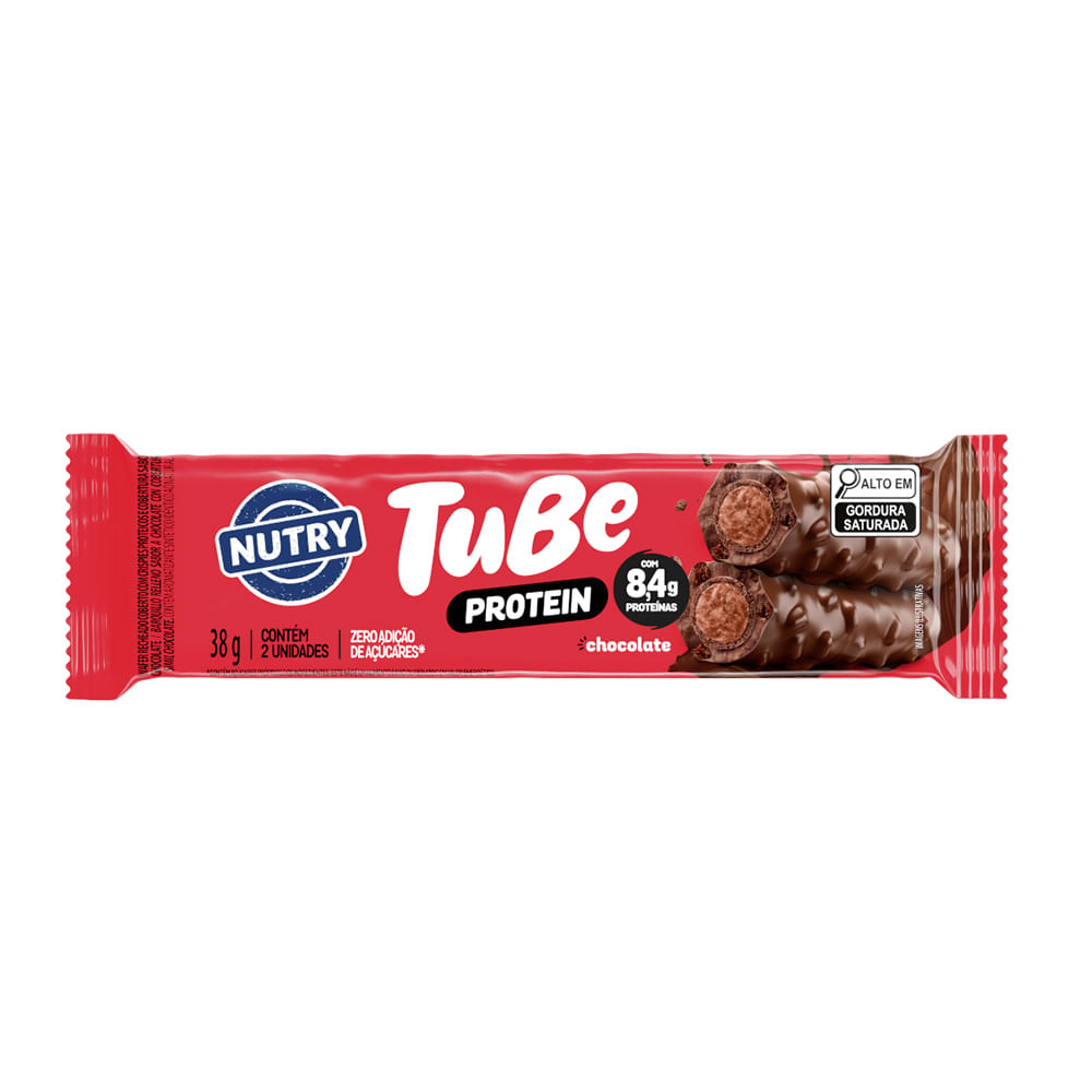 Chocolate Tube Protein Chocolate 38g 1489 - Nutry