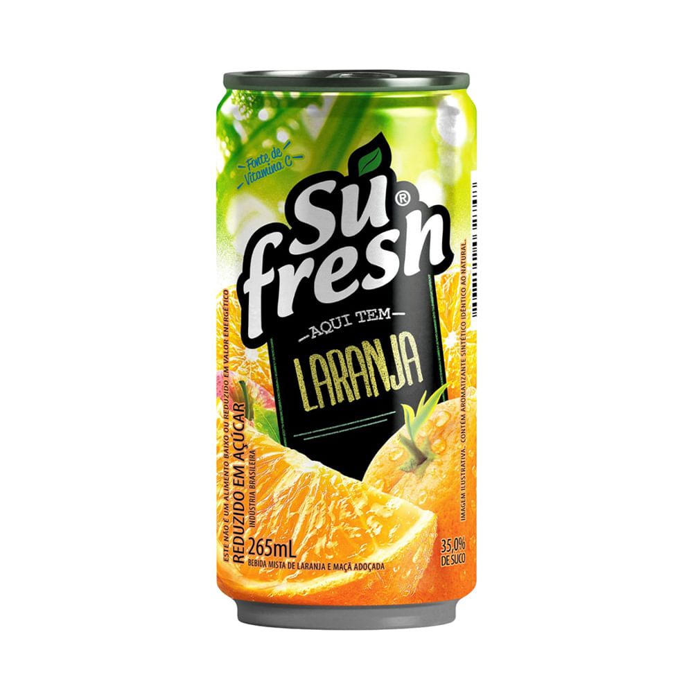 Suco de Laranja Lata 265ml 1669 - Sufresh