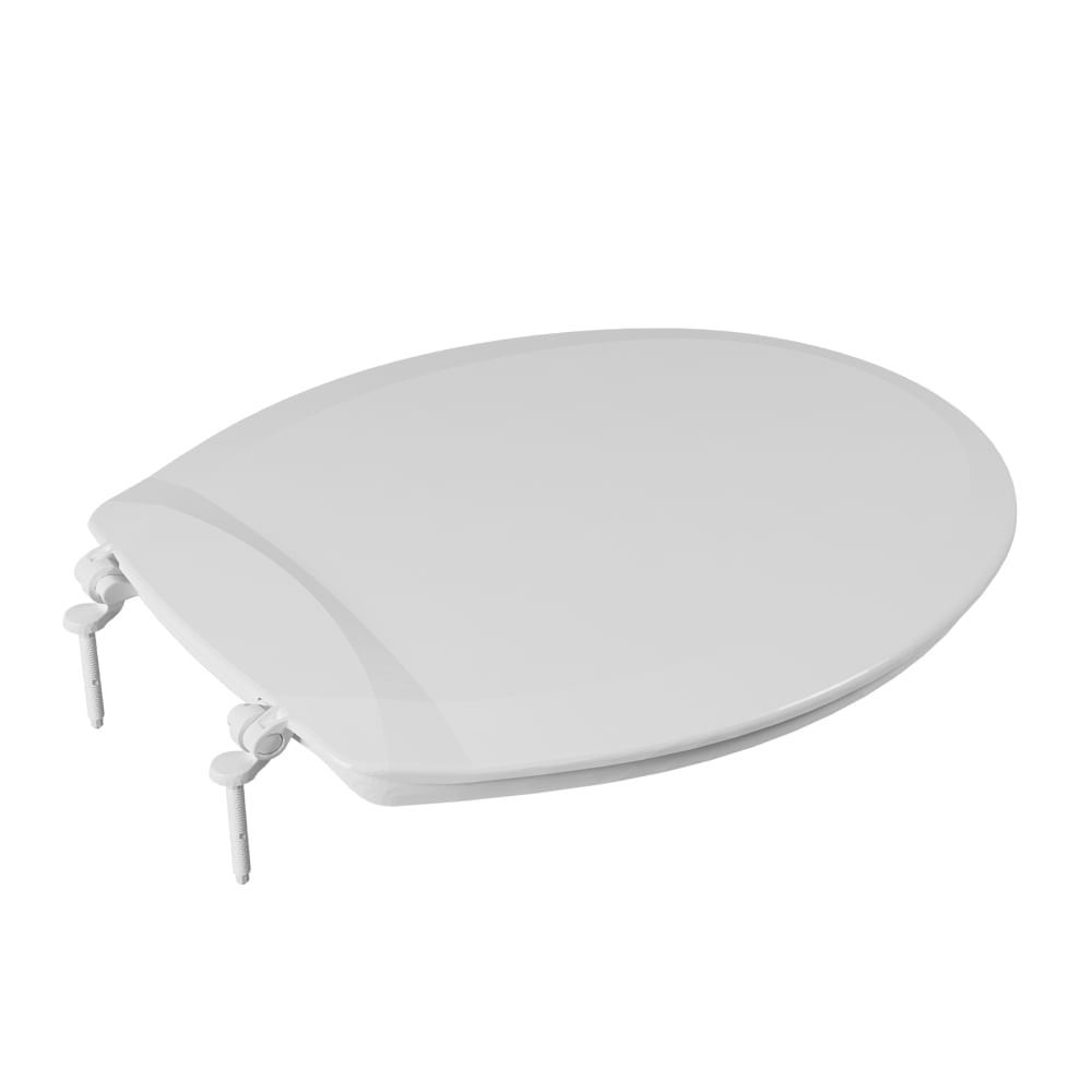 Assento Sanitário Oval Talento Plástico Branco TTOPPBR1 - Astra