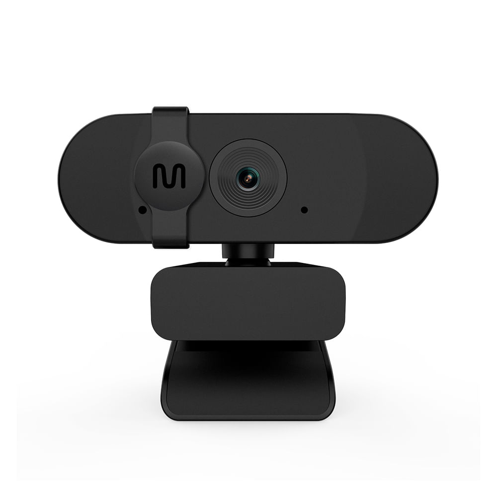 Webcam 720p 30fps Com Microfone Preto WC056 - Multilaser