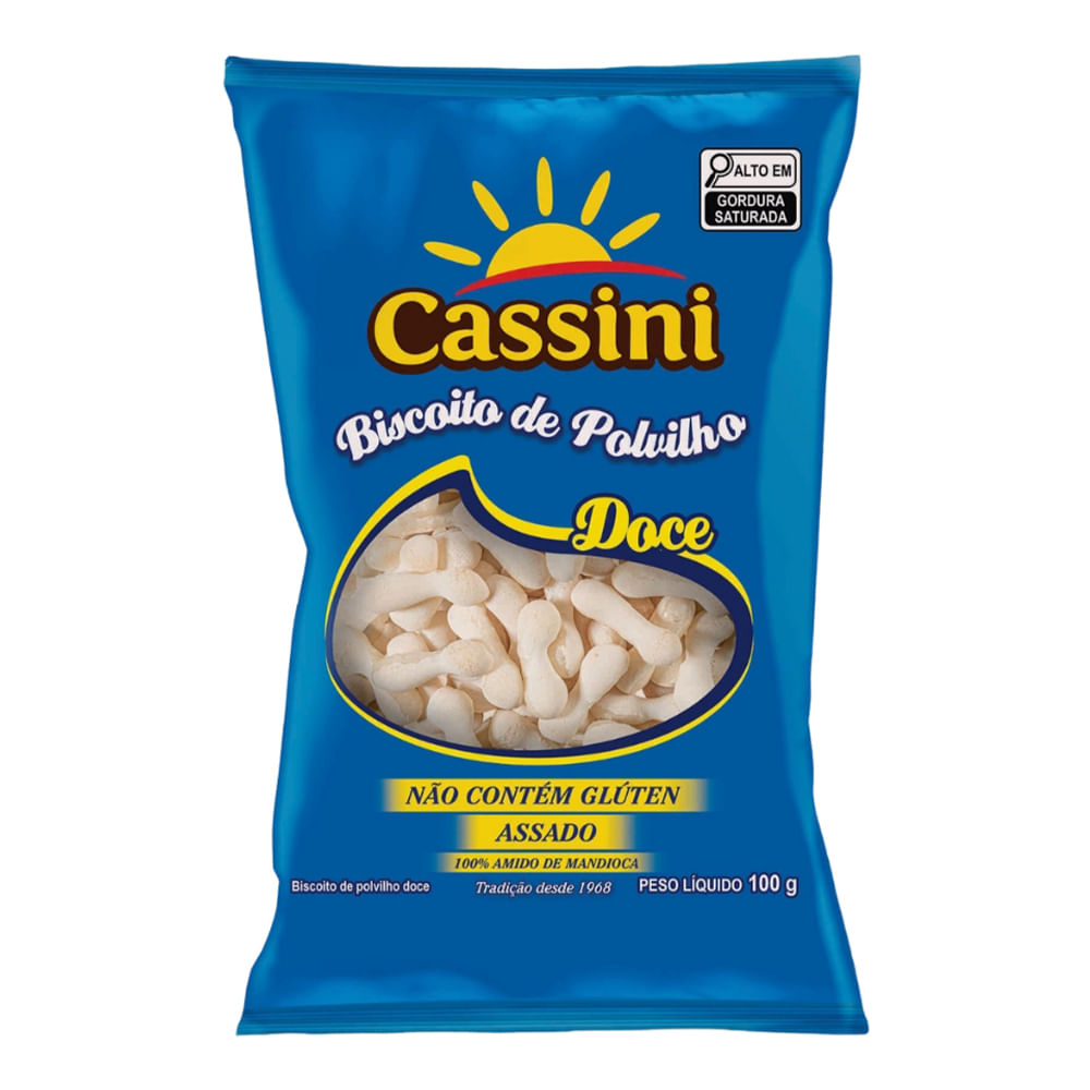Biscoito de Polvilho Doce 100g - Cassini