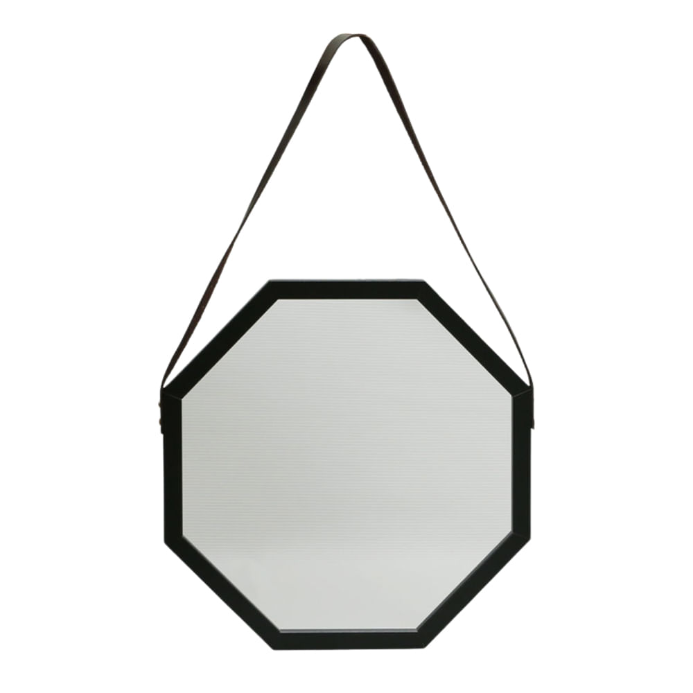 Espelho Oitavado Com Alça Sortido 60cm 1963D - Triax