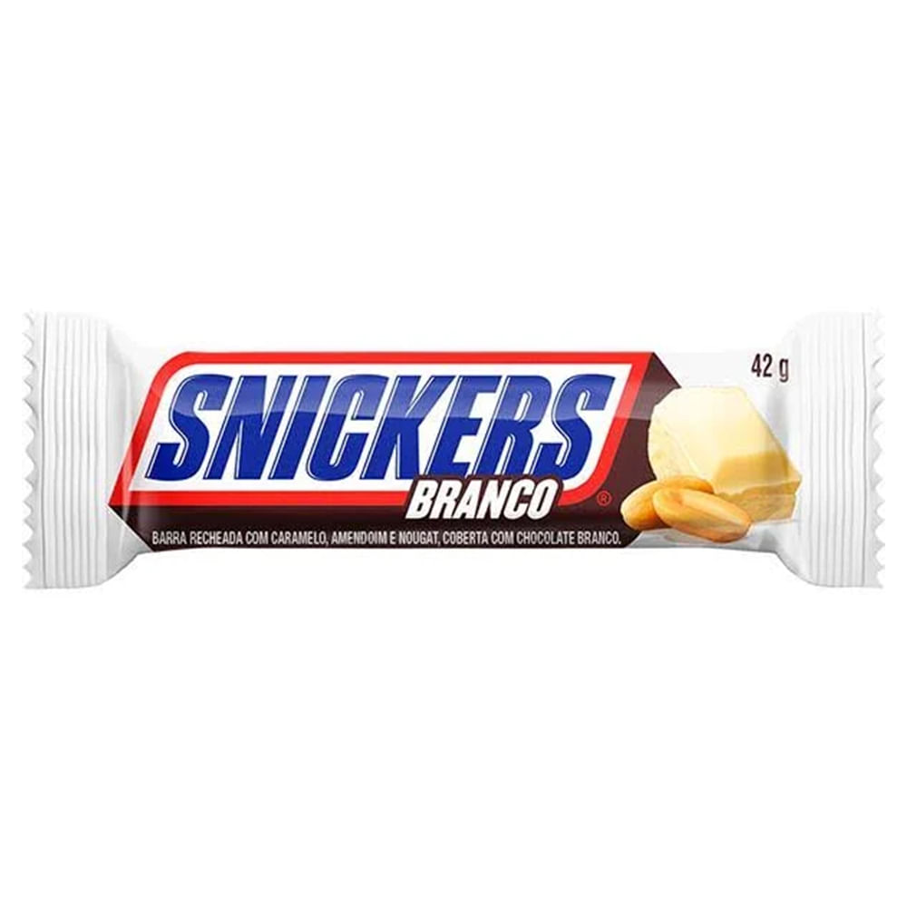 Chocolate Snickers Branco 42g 11694 - Snickers