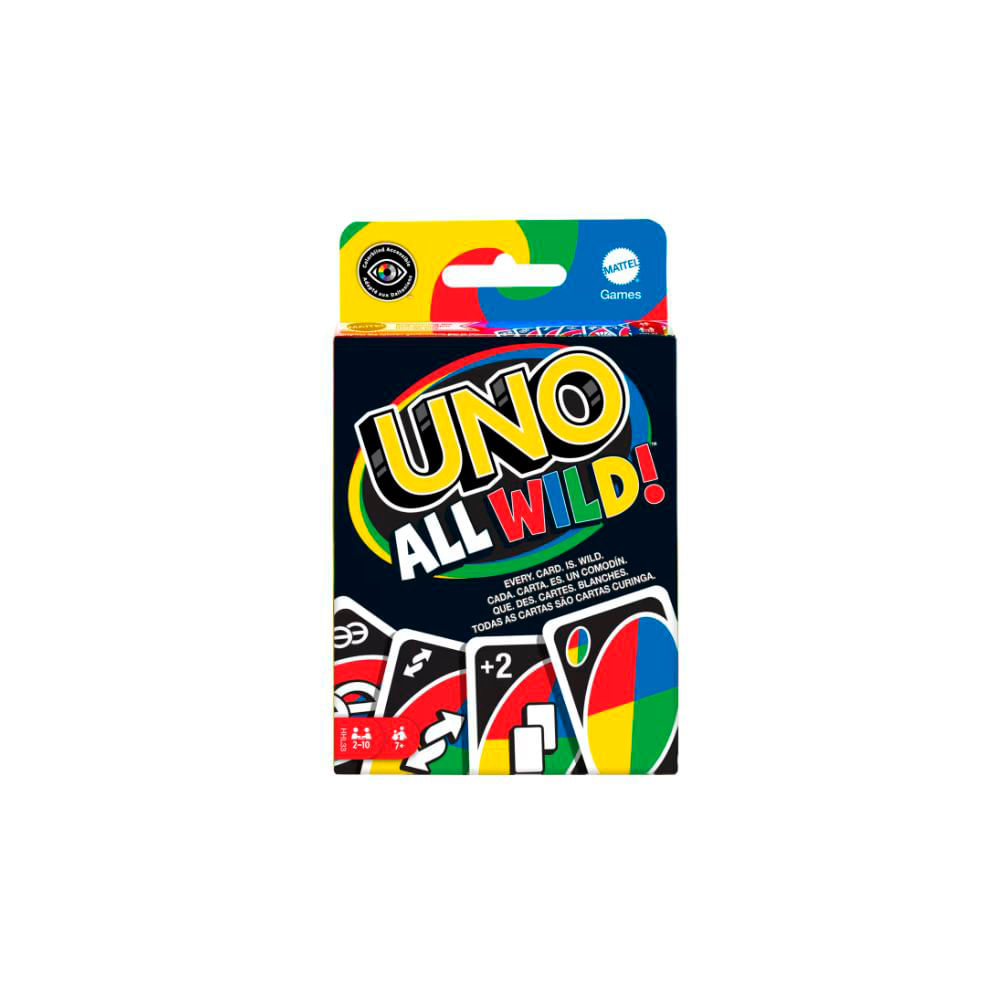 Jogo Uno All Wild HHL33 - Mattel