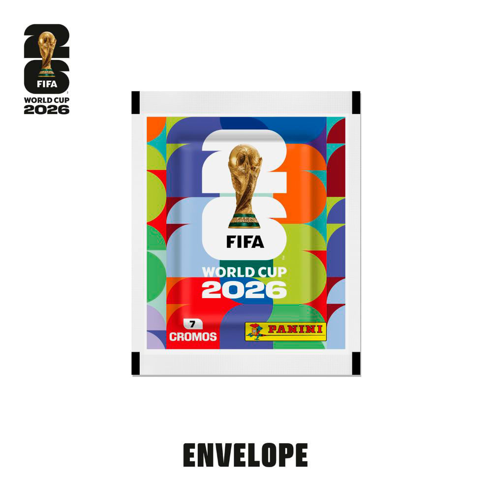 Envelope com 7 figurinhas Copa 2026 005460B7B100BR - Panini