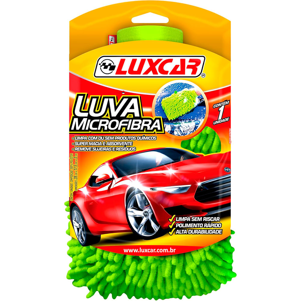 Luva de Microfibra 2420 - Luxcar