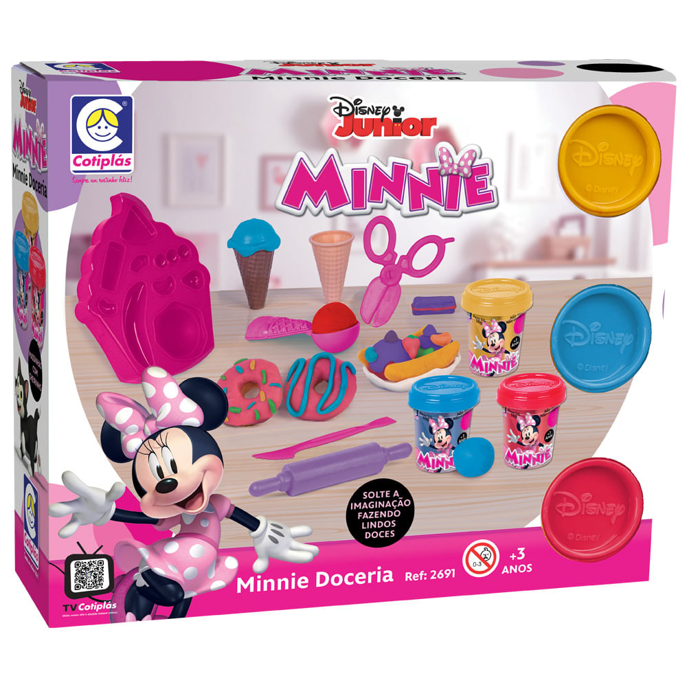 Kit Massinhas Minnie Doceria 2691 - Cotiplas