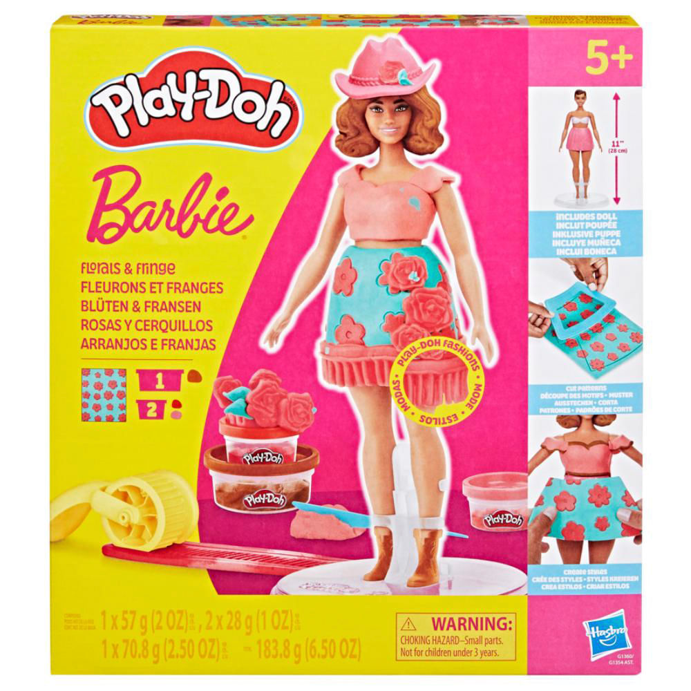Boneca Barbie Sortida com Massinha Acessórios G1354 - Play-Doh